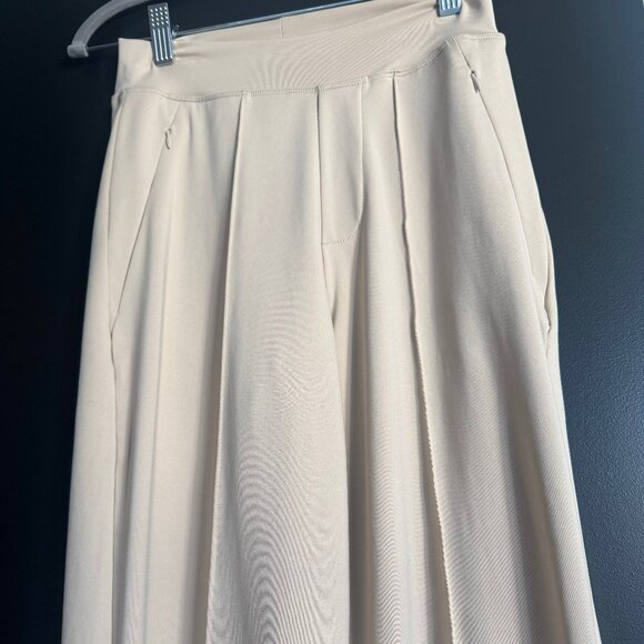 Mad Lady Active Ultra Stretch Suit Pants -  Beige, Size Small X Tall - Picture 4 of 5